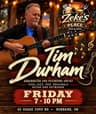 Tim Durham Live at Zeke's Place 