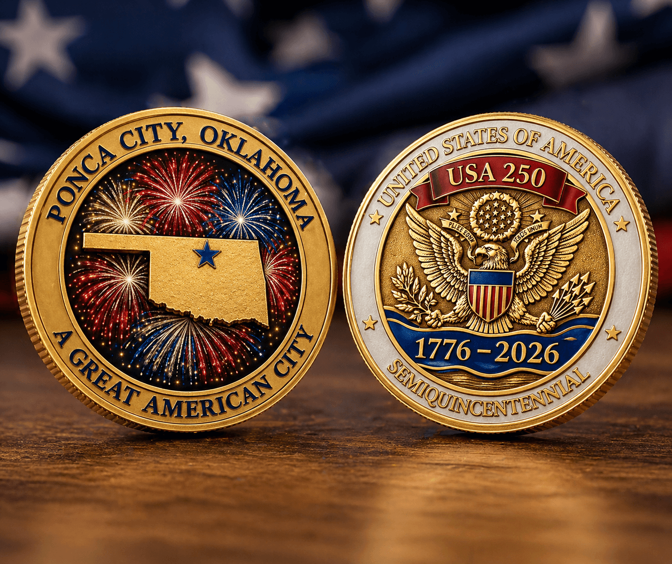America 250 commemorative coin