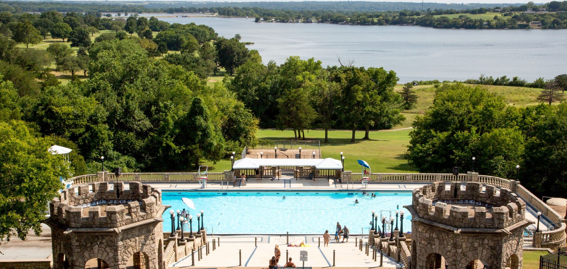 Water recreation at Lake Ponca